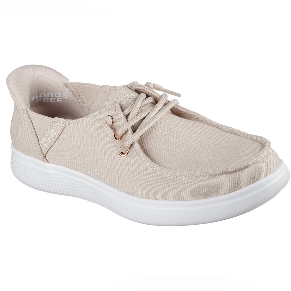 Skechers Slip-ins: BOBS Skip Cute - Spot Twist in Natural color